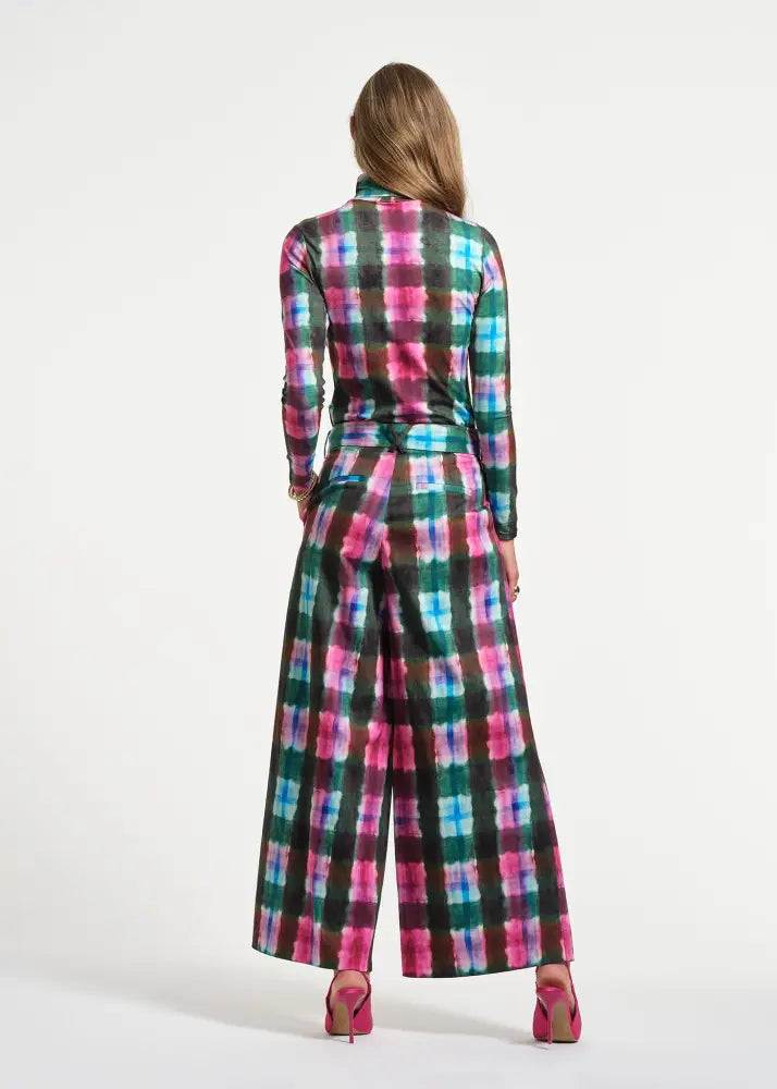Belted Palazzo Pants - Clothing