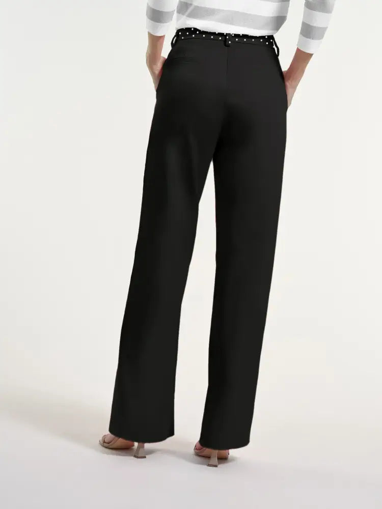 Cotton Sateen Trouser - Clothing