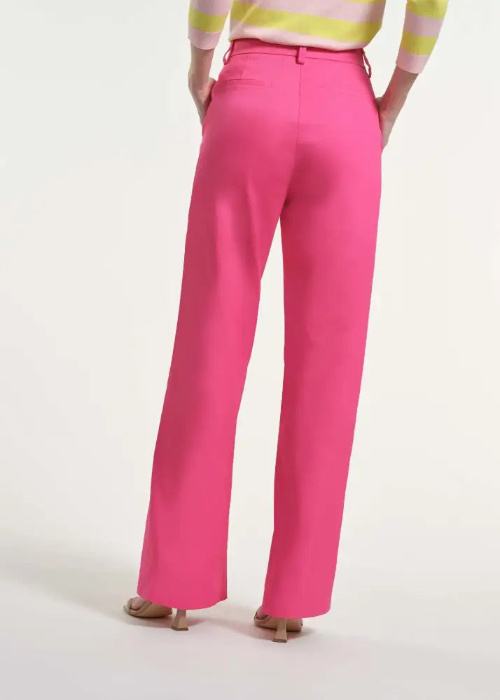 Cotton Sateen Trouser - Clothing