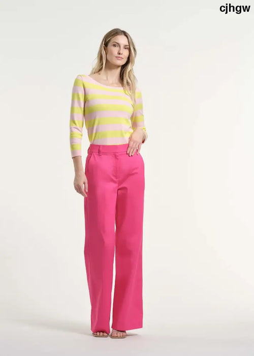 Cotton Sateen Trouser - Clothing