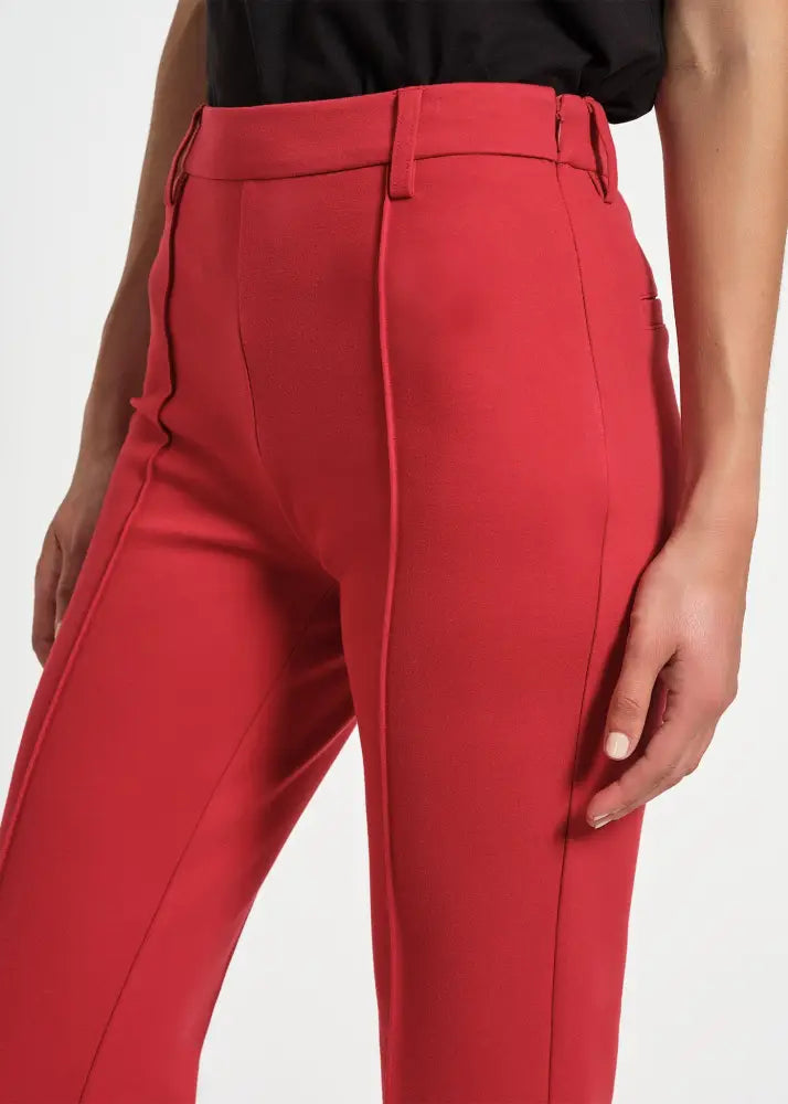 Ponte Flare Pant - Clothing