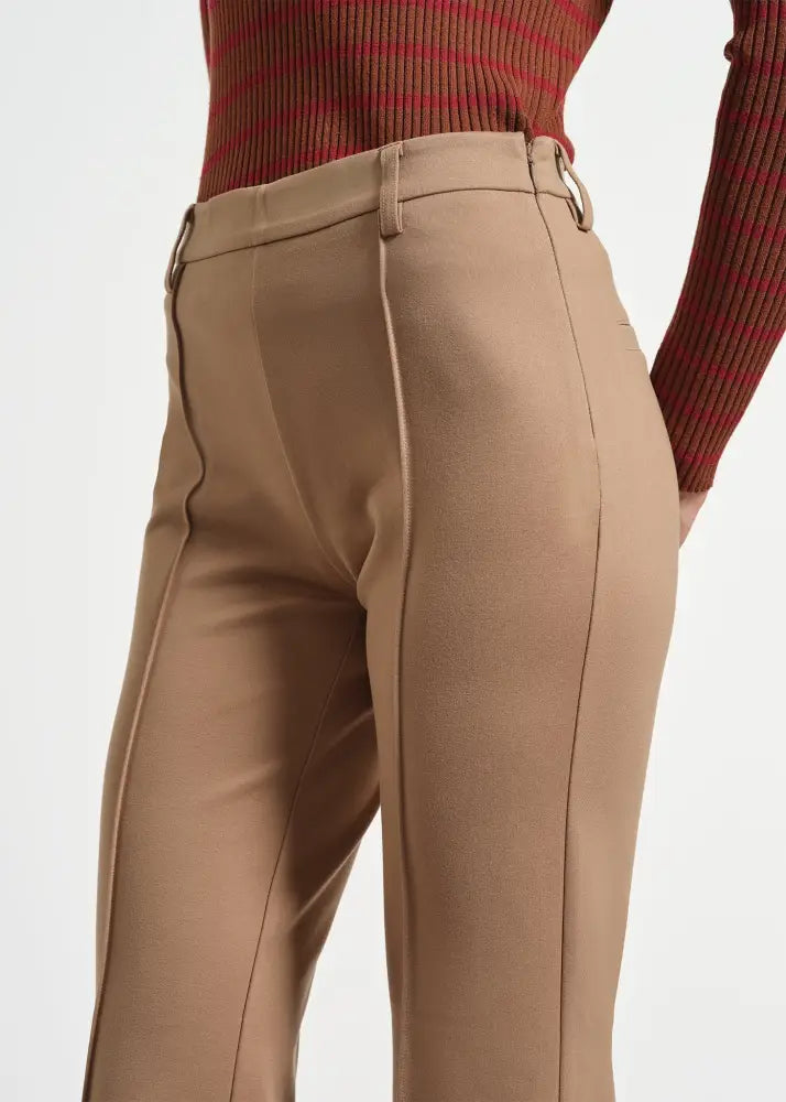 Ponte Flare Pant - Clothing