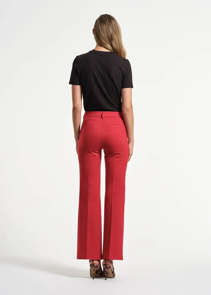 Ponte Flare Pant - Clothing